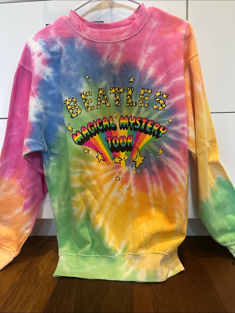 Tie-Dye 'Magical Mystery Tour' Beatles Sweatshirt